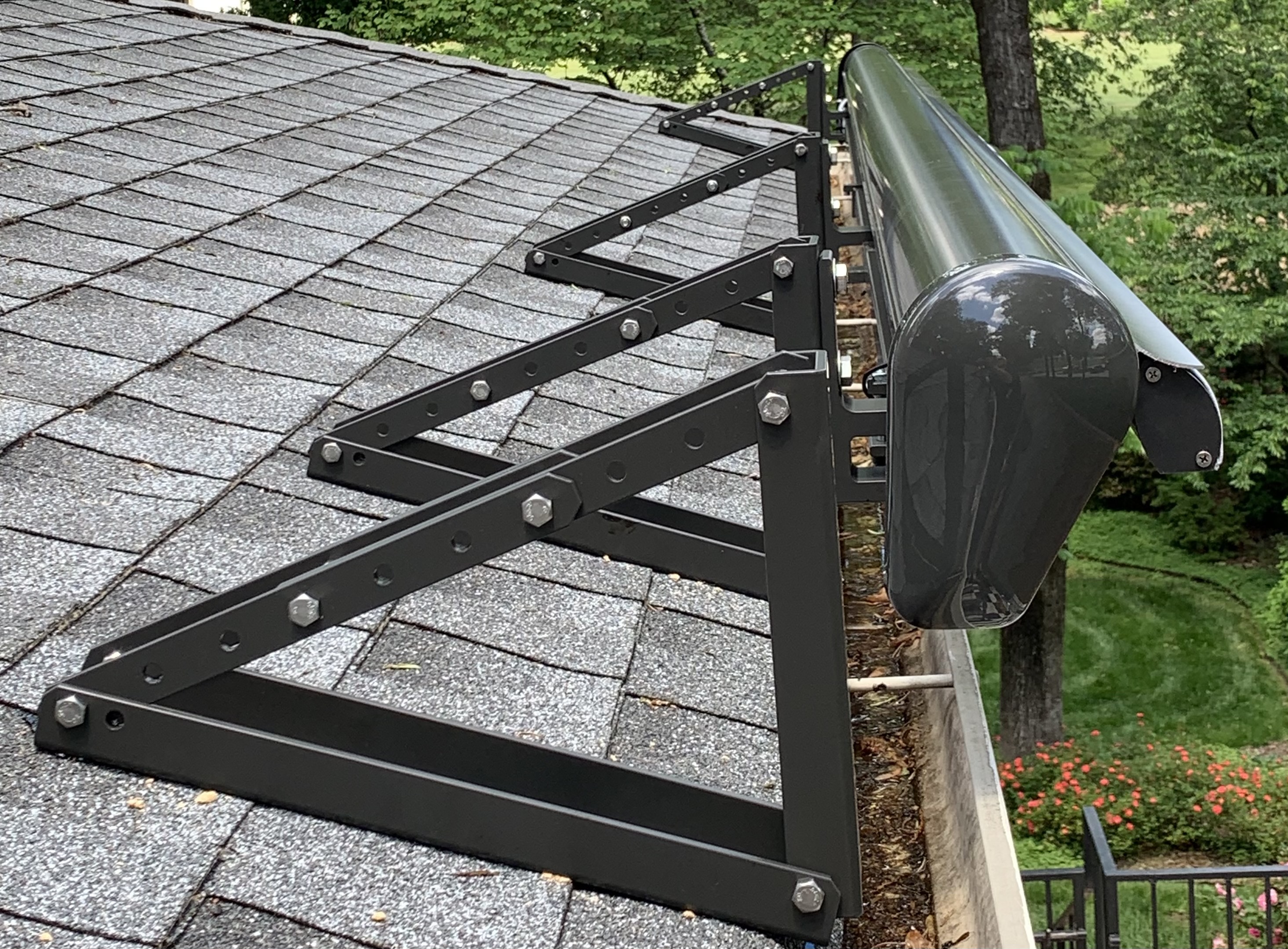 Bronze Hardware Roof Mount Brackets